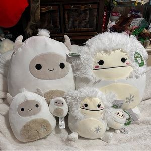 RARE BNWT! Ever Bigfoot Amleth yeti Squishmallow Collection (6)